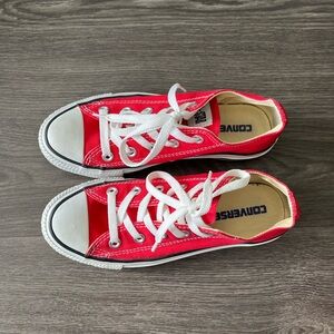 Brand New Red Converse Size 6 Womens